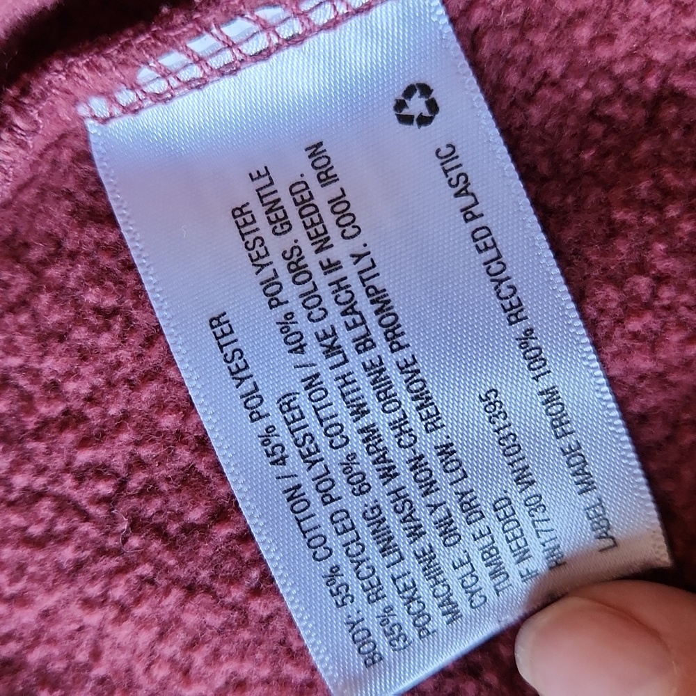 Universal Thread rusty maroon colored crop zippered jacket womans XL - Picture 7 of 7